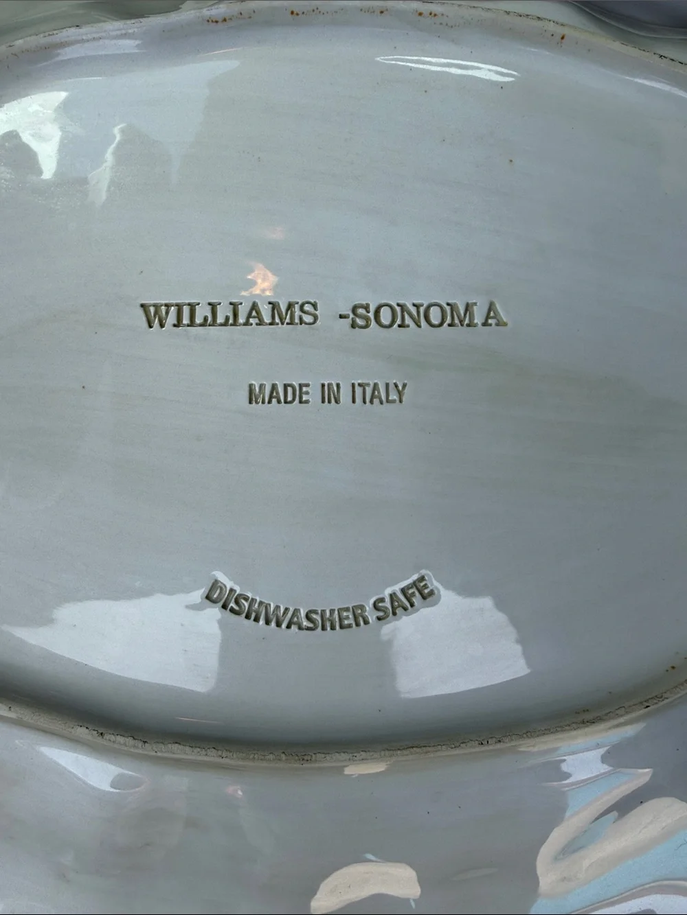 WILLIAMS SONOMA TUSCAN OLIVE SERVING Platter